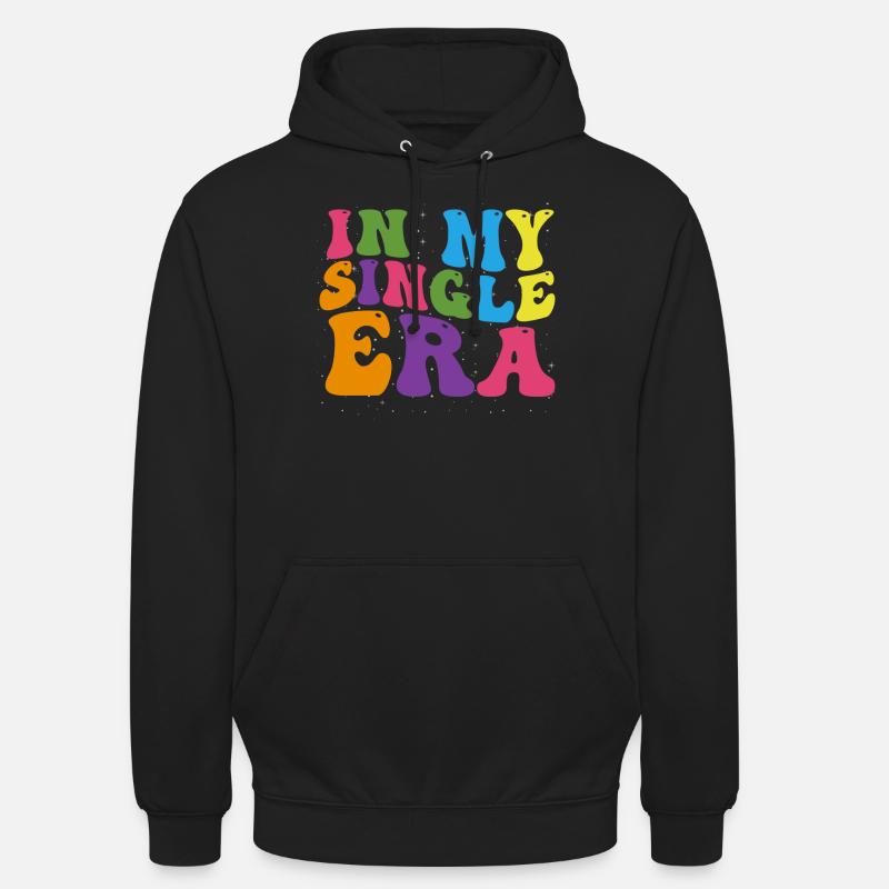 Dans mon époque de célibataire - Sweat-shirt à capuche unisexe - noir