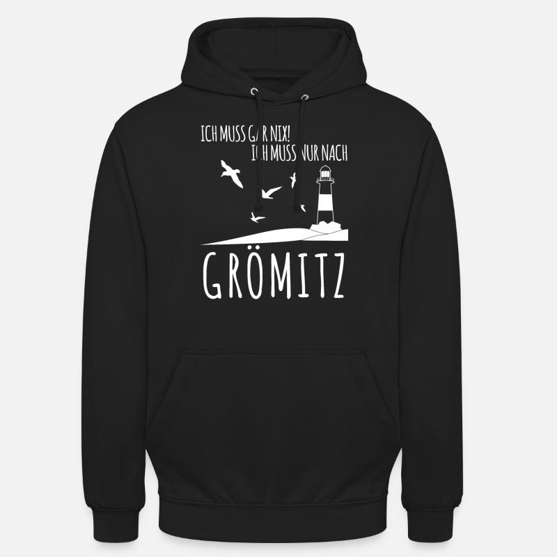 Grömitz Urlaub - Unisex Hoodie - Schwarz