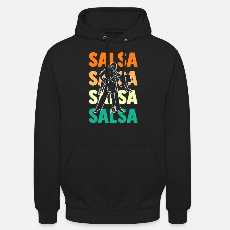 Danseuse de Salsa - Sweat-shirt à capuche unisexe - noir