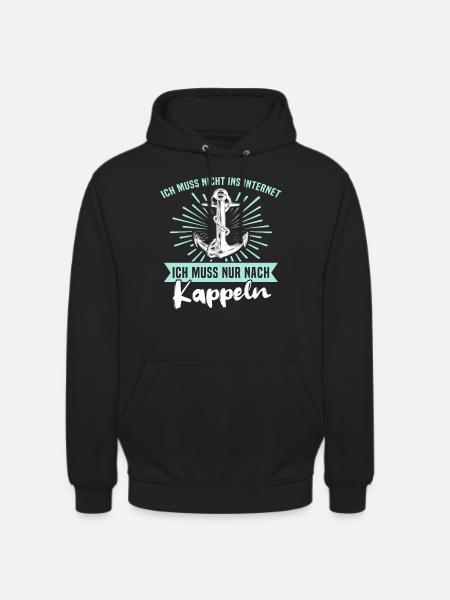 Kappeln Sprüche Kappelner Spruch - Unisex Hoodie - Schwarz