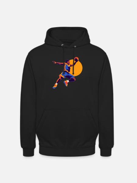 BASKETBALL forever! - Unisex Hoodie - black
