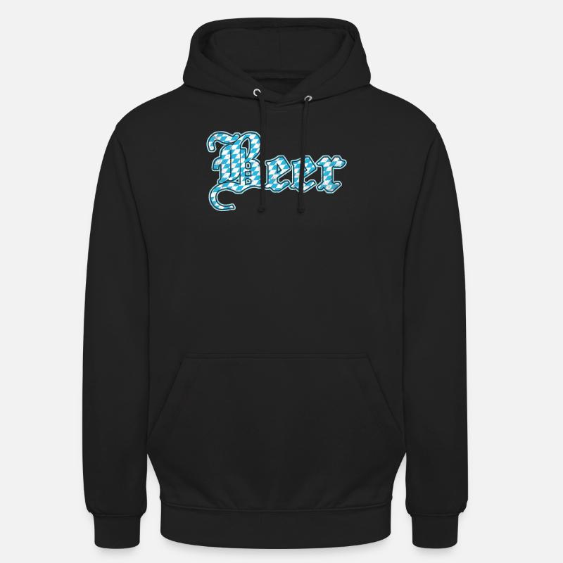 Bière bavaroise Munich Alcool - Sweat-shirt à capuche unisexe - noir