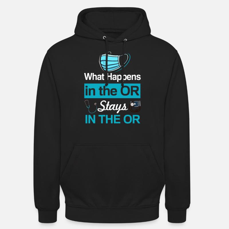 Scrub Tech OP-Techniker Chirurgischer Technologe - Unisex Hoodie - Schwarz