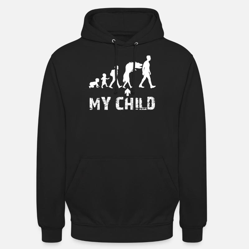Parents Puberté Mère Père - Sweat-shirt à capuche unisexe - noir