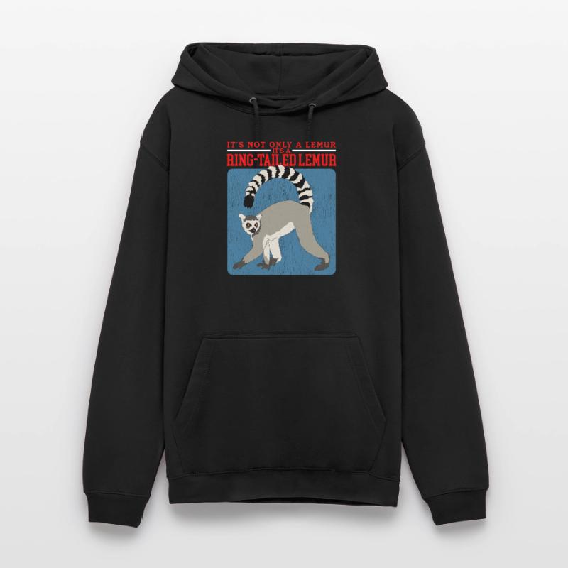 Lemur Ring-tailed lemurs Ringed Tail Lemure Gift Unisex Hoodie