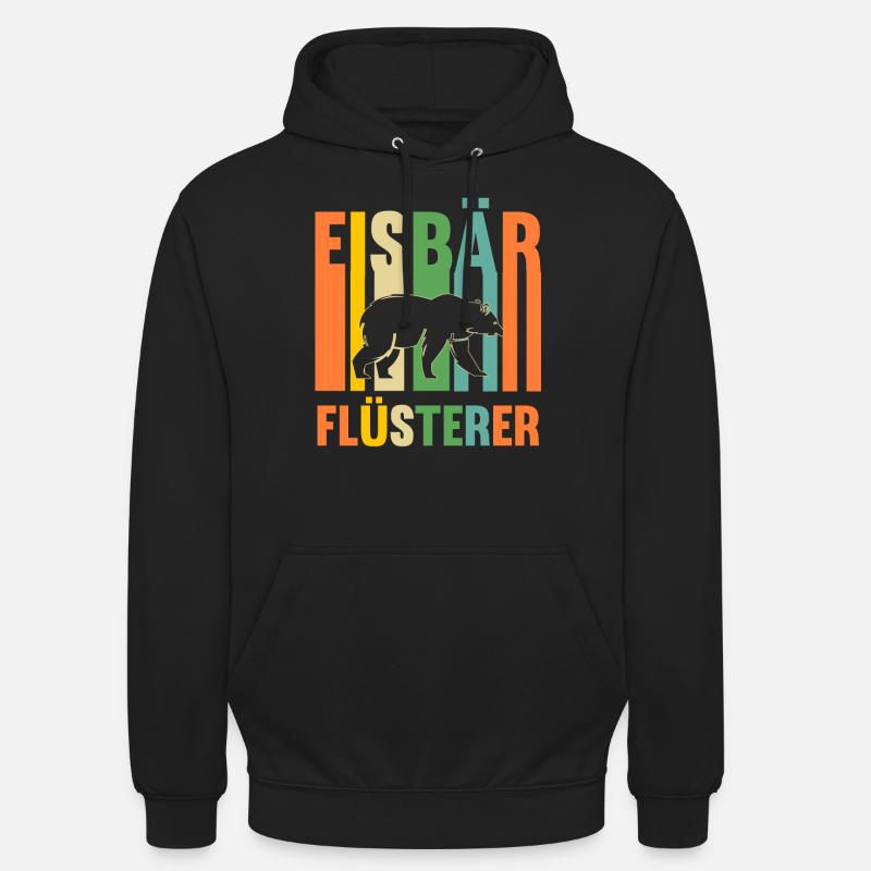 Eisbär Eisbären - Unisex Hoodie - Schwarz