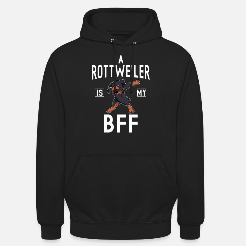 Cadeaux Rottweiler - Sweat-shirt à capuche unisexe - noir
