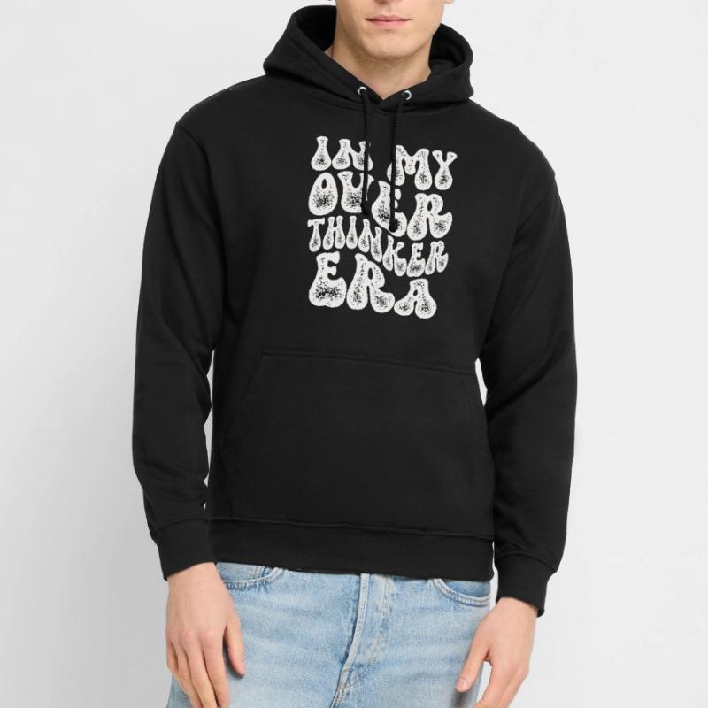 Dans mon ère Overthinker Overthink Sweat-shirt à capuche unisexe