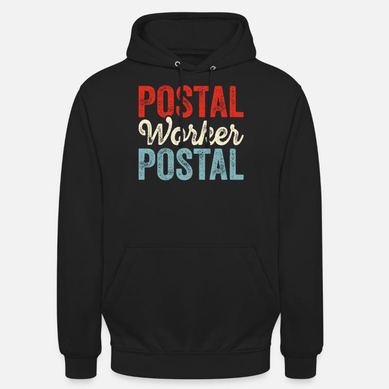 Briefträger Postbote - Unisex Hoodie - Schwarz