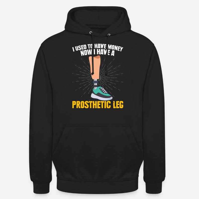 Amputierte - Unisex Hoodie - Schwarz