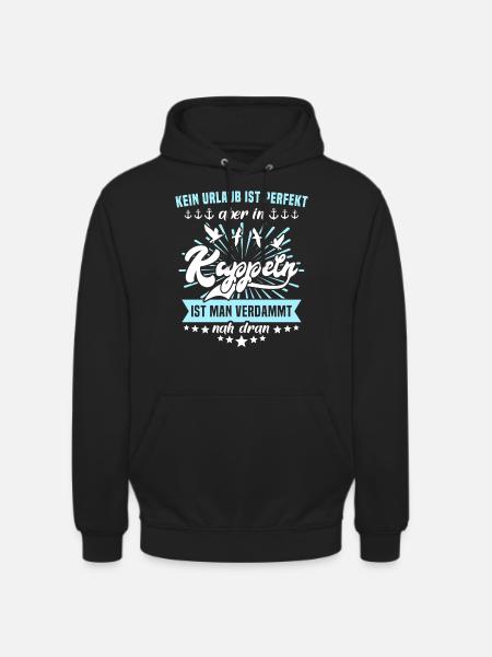 Kappeln - Unisex Hoodie - Schwarz