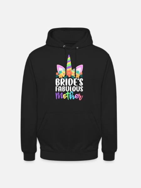 Wedding Bridal Shower - Unisex Hoodie - black