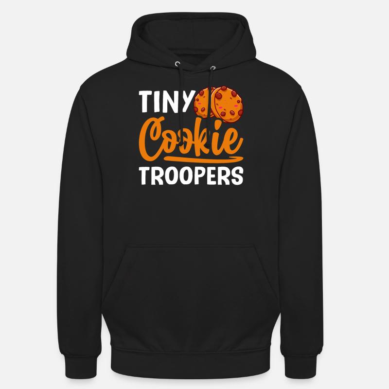 Boy Scout marchand de biscuits - Sweat-shirt à capuche unisexe - noir