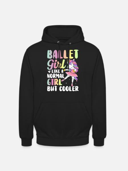 Ballerina - Unisex Hoodie - black