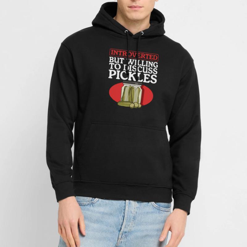 Cornichons de concombre Cornichon Kukumer concombre cadeau Sweat-shirt à capuche unisexe