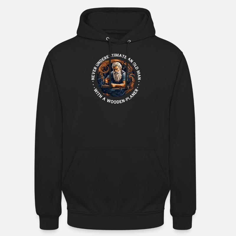 Artisan Charpentier Menuiserie Charpentier - Sweat-shirt à capuche unisexe - noir