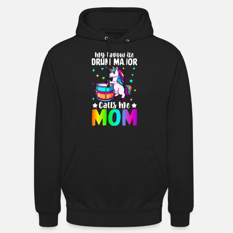 Drummer Drummer Mom - Unisex Hoodie - black