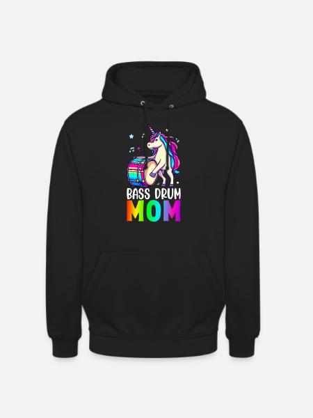 Drummer Drummer Mom - Unisex Hoodie - black