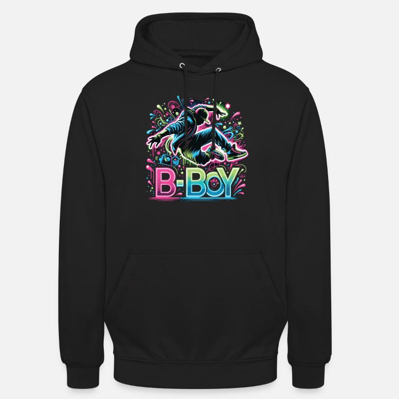 Breakdance Breakdancer Breakdance Enfants - Sweat-shirt à capuche unisexe - noir