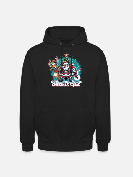 Christmas Squad - Unisex Hoodie - black