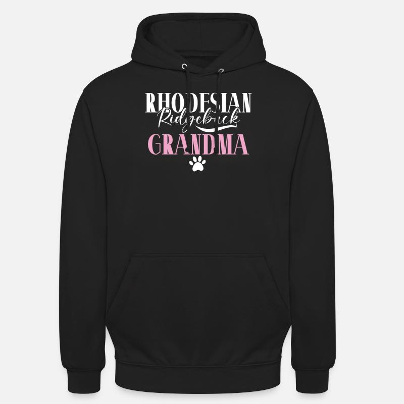 Cadeaux Rhodesian Ridgeback - Sweat-shirt à capuche unisexe - noir