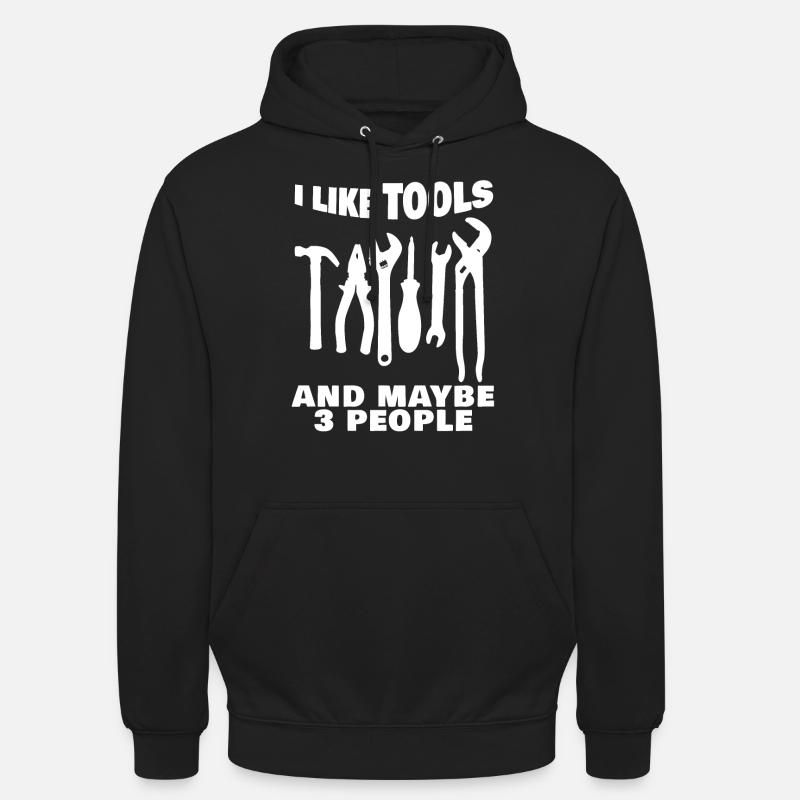Craftsman Tools DIY Tool - Unisex Hoodie - black