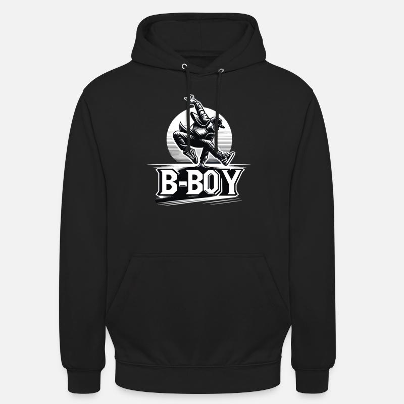 Breakdance Breakdancer Breakdance Kids - Unisex Hoodie - black