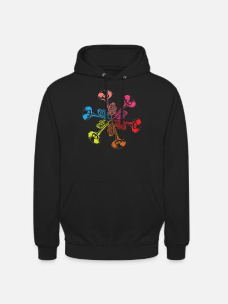 Trumpet Trumpeter Trumpet Player - Unisex Hoodie - black
