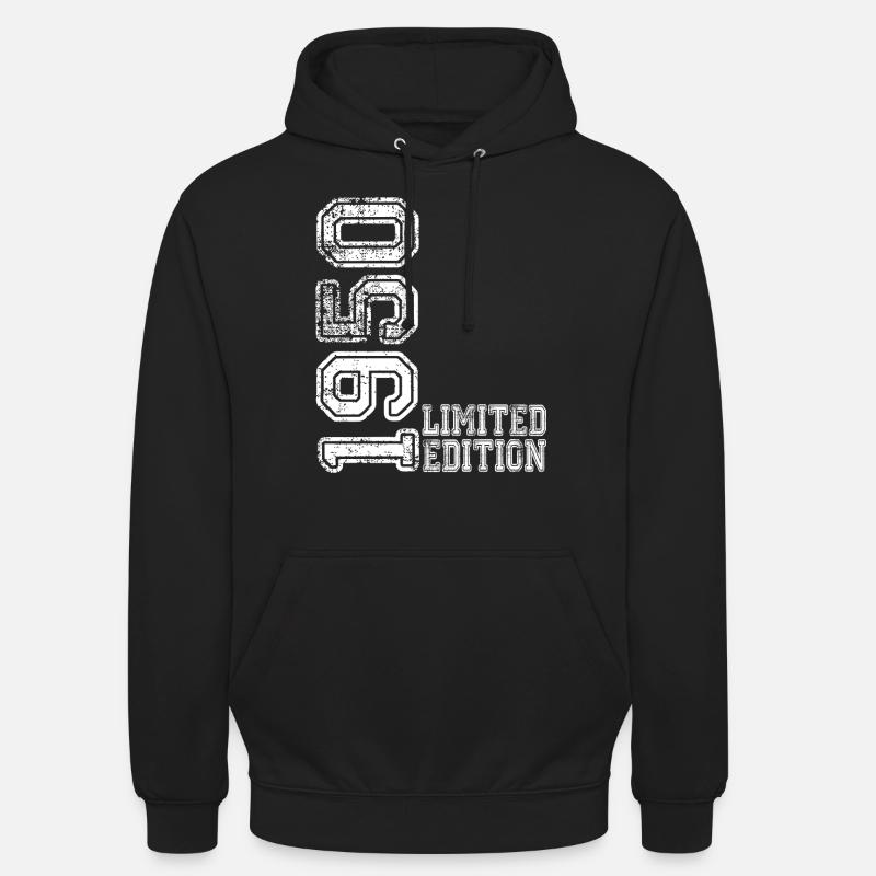 Édition limitée 1950 - Sweat-shirt à capuche unisexe - noir