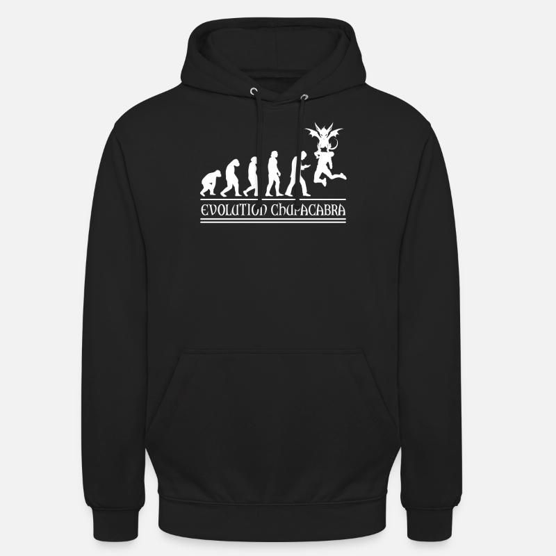 Kryptozoologen Chupacabra-Kreaturen Evolution - Unisex Hoodie - Schwarz