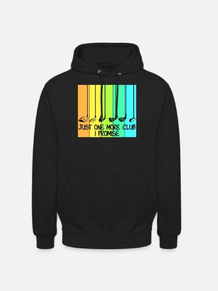 Golf Club Golf Players - Unisex Hoodie - black