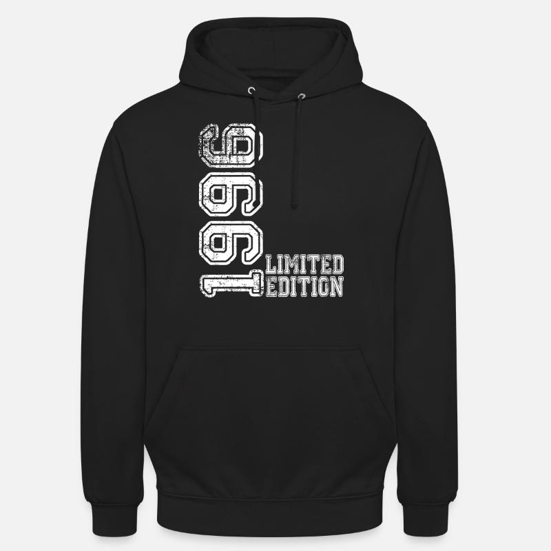 Édition limitée 1996 - Sweat-shirt à capuche unisexe - noir