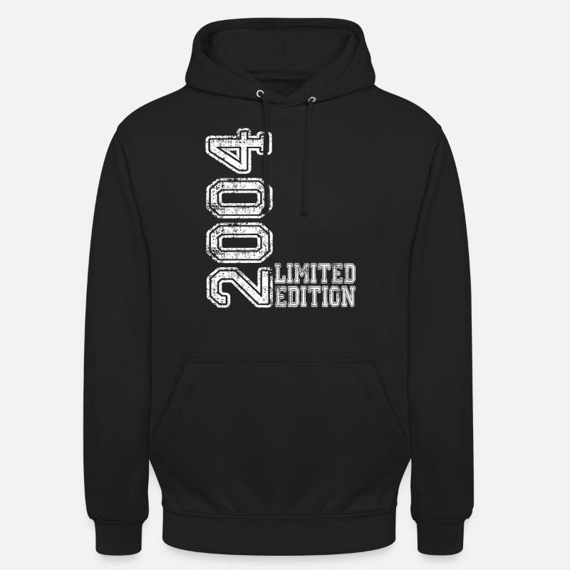 Édition limitée 2004 - Sweat-shirt à capuche unisexe - noir