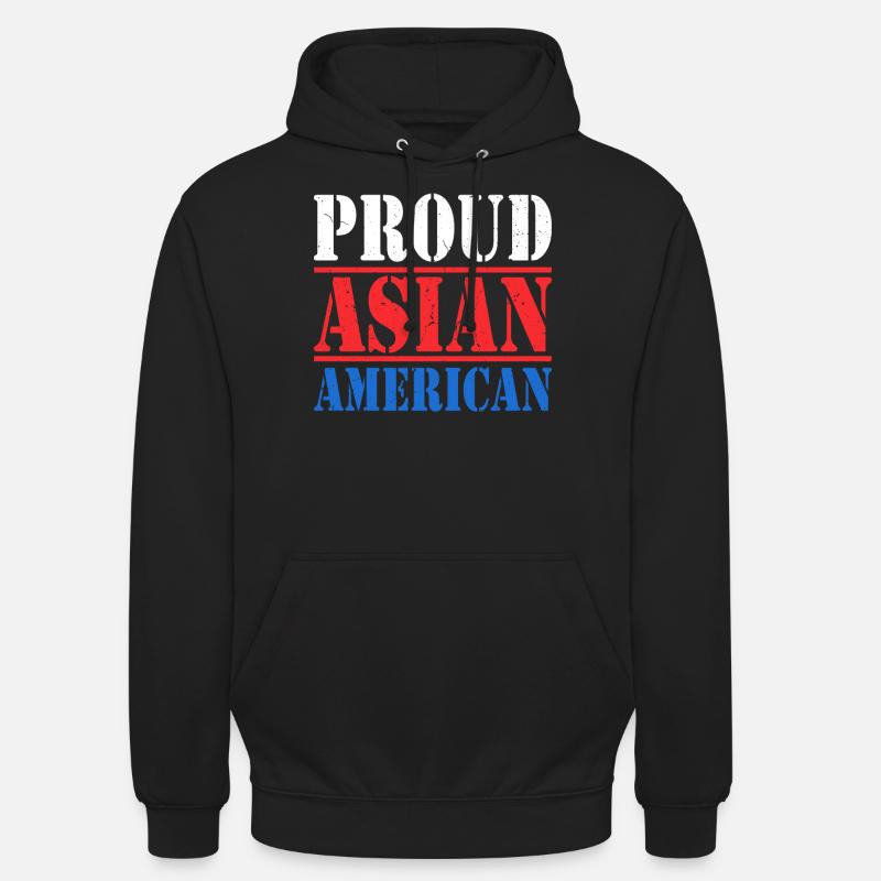 AAPI des îles du Pacifique - Sweat-shirt à capuche unisexe - noir