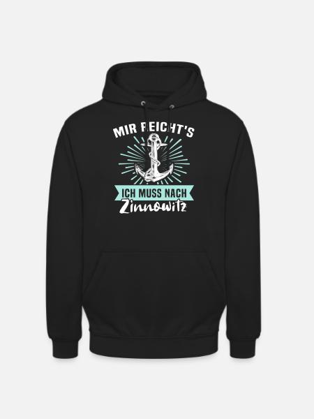 Zinnowitz Zinnowitzer - Unisex Hoodie - Schwarz