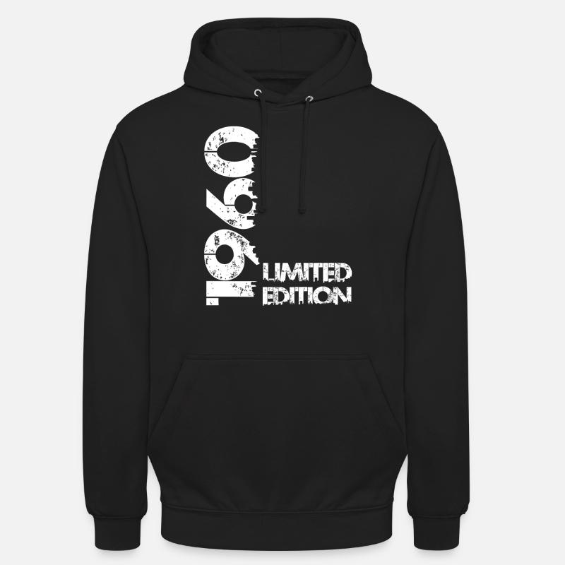 Édition limitée 1960 - Sweat-shirt à capuche unisexe - noir