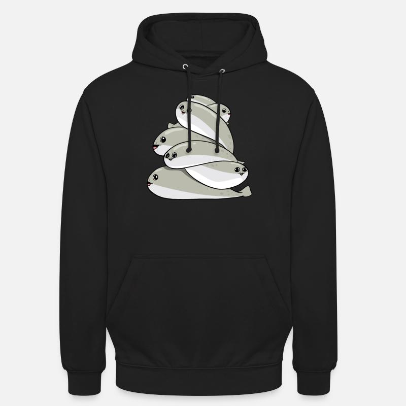 Sacabambaspis tas de poissons Meme - Sweat-shirt à capuche unisexe - noir