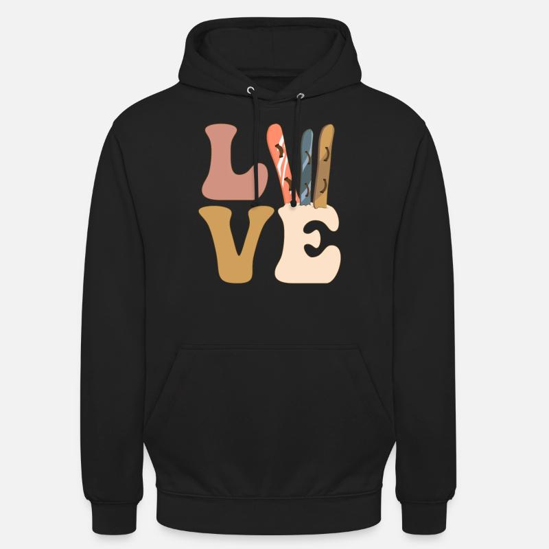 Sandboarding Sandboarder Sandboard - Sweat-shirt à capuche unisexe - noir