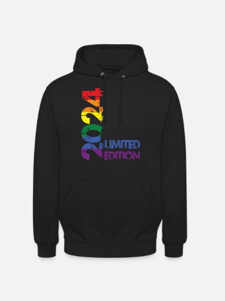 Édition limitée 2024 - Sweat-shirt à capuche unisexe - noir