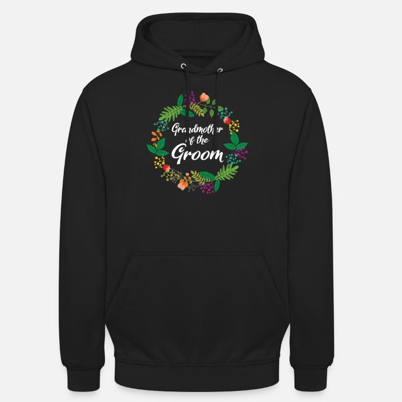 Cadeaux grand-mère - Sweat-shirt à capuche unisexe - noir