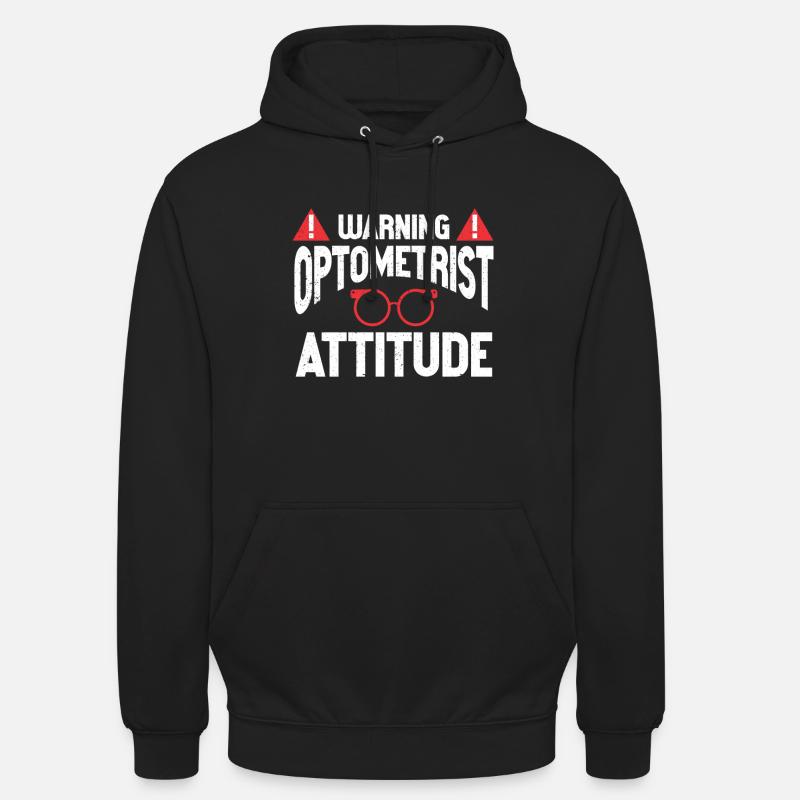 Optometrist Optiker Optometrie - Unisex Hoodie - Schwarz