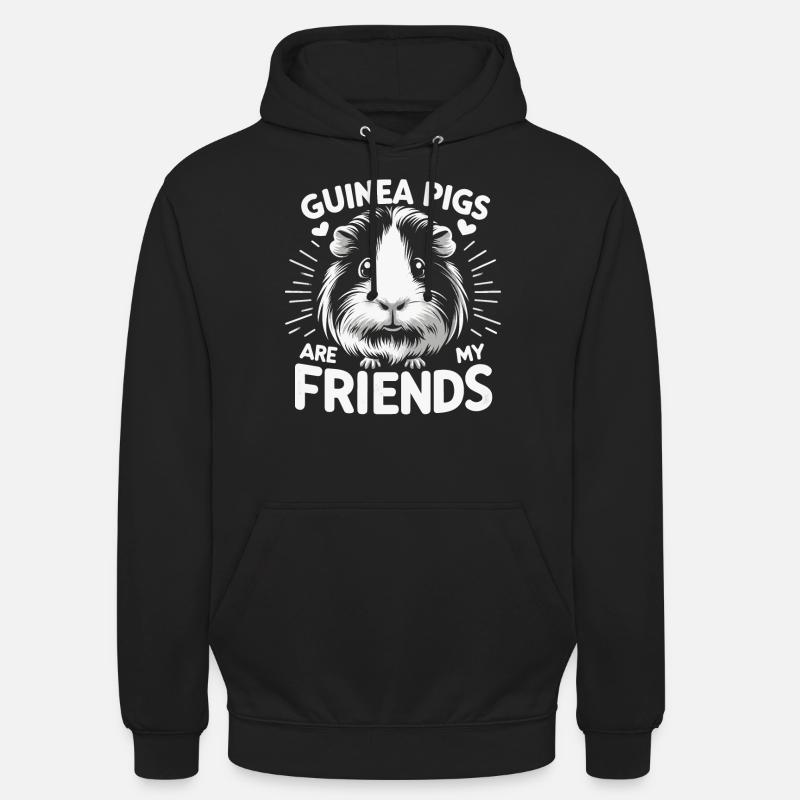 Cobaye - Sweat-shirt à capuche unisexe - noir