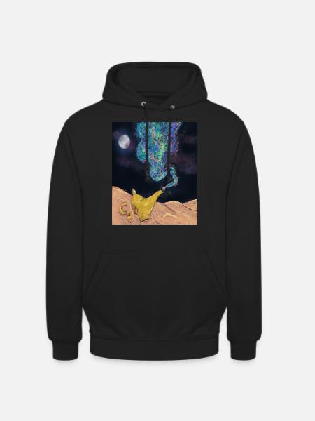 Magical Oil Lamp - Arabian Nights - Unisex Hoodie - black