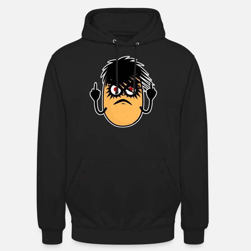 Goth Potato Gothic - Unisex Hoodie - black