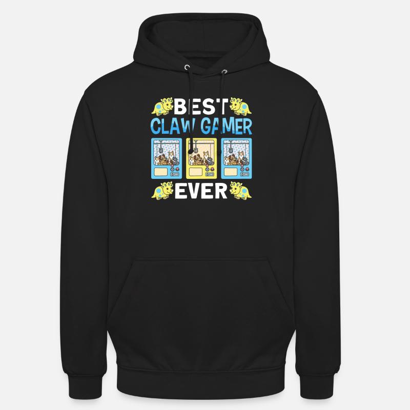 Claw Game Funny Claw Machine - Unisex Hoodie - black
