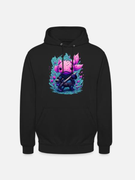 Axolotl - Unisex Hoodie - black