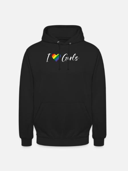 Cadeaux Lesbiens - Sweat-shirt à capuche unisexe - noir