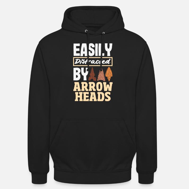 Arrowhead Hunter Archery Arrowhead - Unisex Hoodie - black