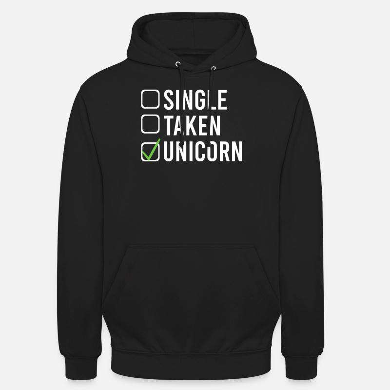 Cadeau unique - Sweat-shirt à capuche unisexe - noir