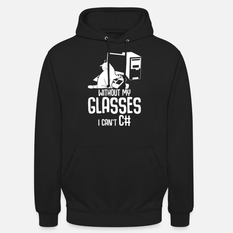 Programmeur Informatique Admin - Sweat-shirt à capuche unisexe - noir